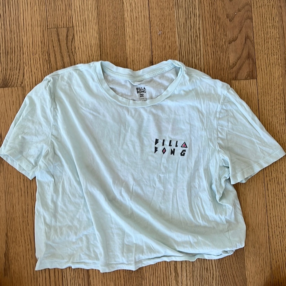 Teal Billabong Graphic Tee